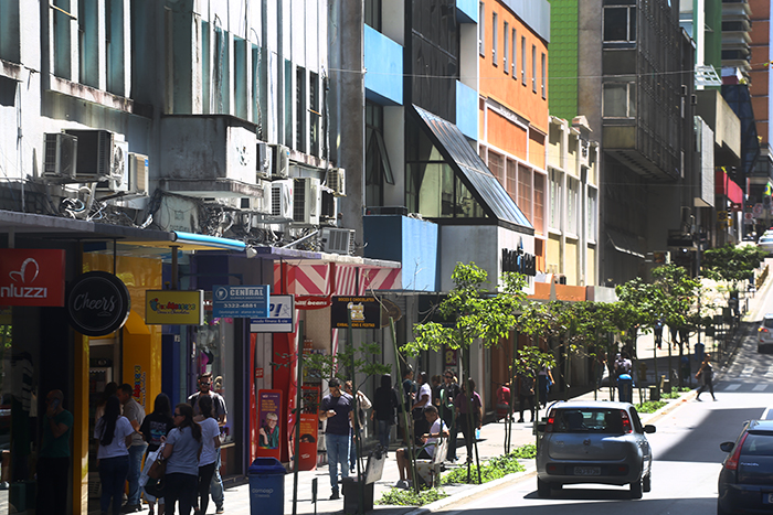 Centro de Florianópolis em 29 de setembro